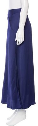 Rosetta Getty Wool A-Line Skirt