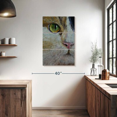 Ebern Designs Brampt Calico Cat