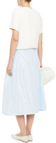 Thumbnail for your product : Simone Rocha Pleated Taffeta Midi Skirt