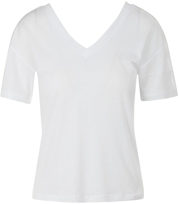 Double V Neck Top | Shop the world's largest collection of fashion 