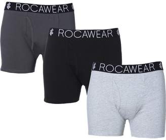 Rocawear Mens 3PK Tagless Boxer Briefs Multi L