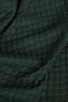 Thumbnail for your product : Topshop Snake Textured Crop Sweat