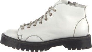 Julien David Leather Combat Boots