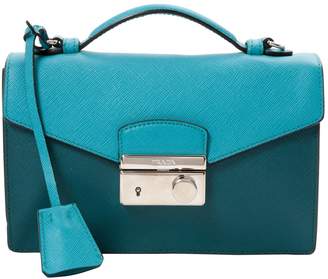 Prada Blue Leather Handbags