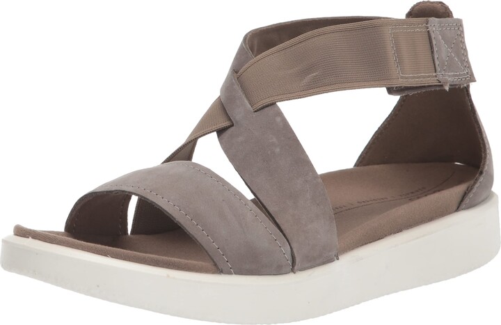 Ecco Women's Gray Sandals | ShopStyle