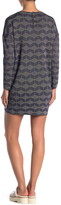 Thumbnail for your product : FRNCH Long Sleeve Print Dress