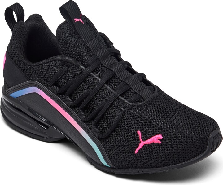 Pink And Black Puma Shoes | ShopStyle | 