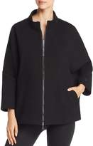 Donna Karan New York Dolman Sleeve Zip Jacket