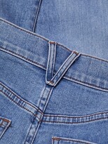 Thumbnail for your product : Veronica Beard Crosbie Wide-Leg Jeans