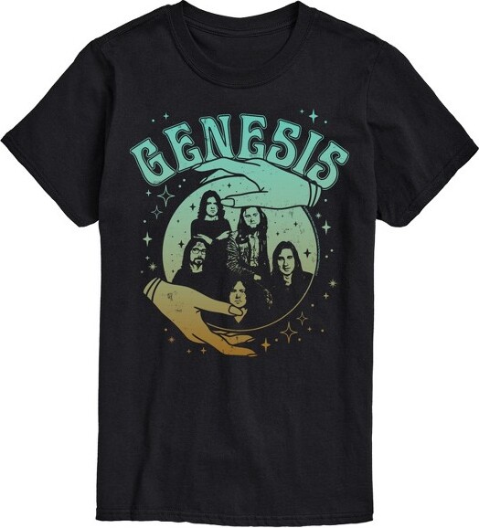Genesis Men'sGenesisGenesisCrystalBallShortSleeveGraphicT-Shirt-Black-3X-Large
