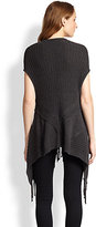 Thumbnail for your product : Ella Moss Lena Fringed Knit Vest