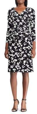Lauren Ralph Lauren Floral Jersey Fit-&-Flare Dress
