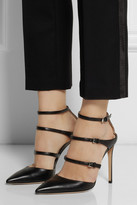 Thumbnail for your product : Gianvito Rossi Buckled leather pumps
