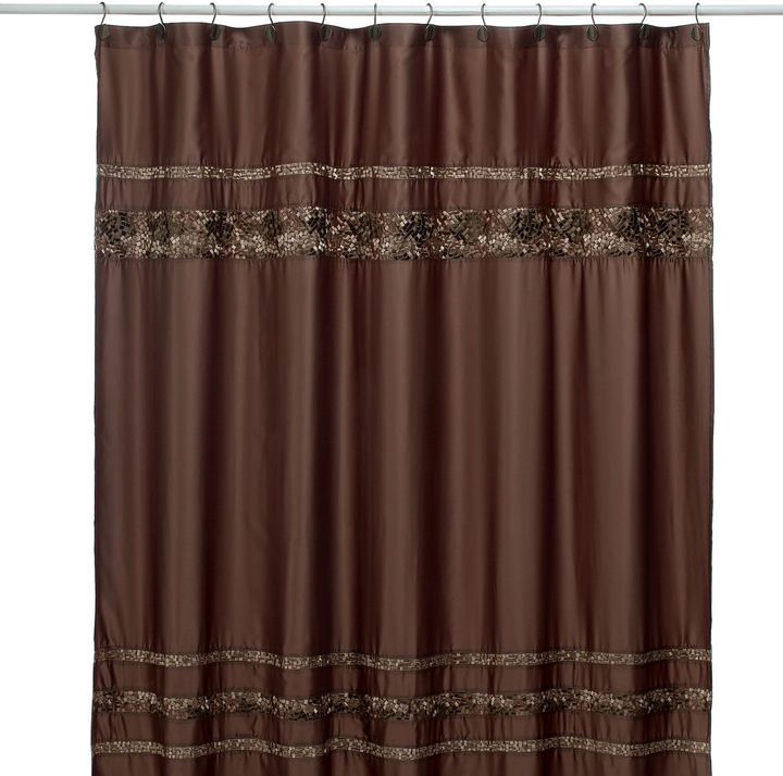 Croscill Mosaic Tile Fabric Shower Curtain ShopStyle Home & Living