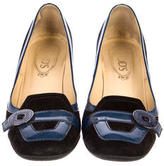 Thumbnail for your product : Tod's Suede and Patent Pumps