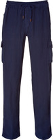 Thumbnail for your product : Vilebrequin Linen Cargo Pants in Navy