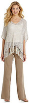 Thumbnail for your product : Tommy Bahama Crespi Linen Fringed Pullover