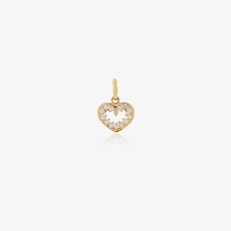 Gigi Clozeau 18K yellow gold Heart Supreme diamond charm