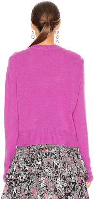 Isabel Marant Cyllia Sweater in Fuchsia | FWRD