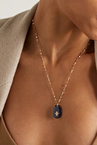 Thumbnail for your product : Pascale Monvoisin Gaia N°1 9 And 14-karat Gold, Iolite And Diamond Necklace - One size