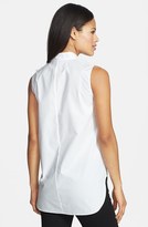 Thumbnail for your product : Rachel Roy Sleeveless Poplin Tunic Shirt