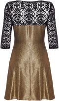 Thumbnail for your product : Mela London Lace lamé dress