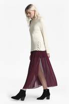 Thumbnail for your product : French Connection Cooper Sheer Pleated Maxi Skirt