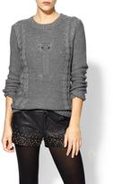 Thumbnail for your product : Juicy Couture Pim + Larkin Owl Lurex Sweater