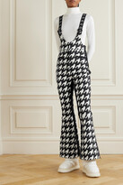 Thumbnail for your product : Perfect Moment Isola San Houndstooth Salopettes - Black