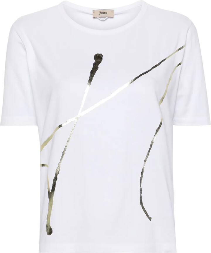 Herno logo-print cotton T-shirt