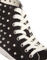 Thumbnail for your product : Rock & Candy Bully Stud High Top Trainers