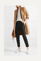 Thumbnail for your product : Theory Thaniel Cropped Stretch Cotton-blend Twill Slim-leg Pants - Black