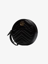 Thumbnail for your product : Gucci black GG Marmont round leather clutch bag