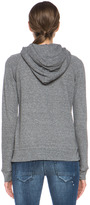 Thumbnail for your product : Current/Elliott The Hoodie Poly-Blend in Heather Grey