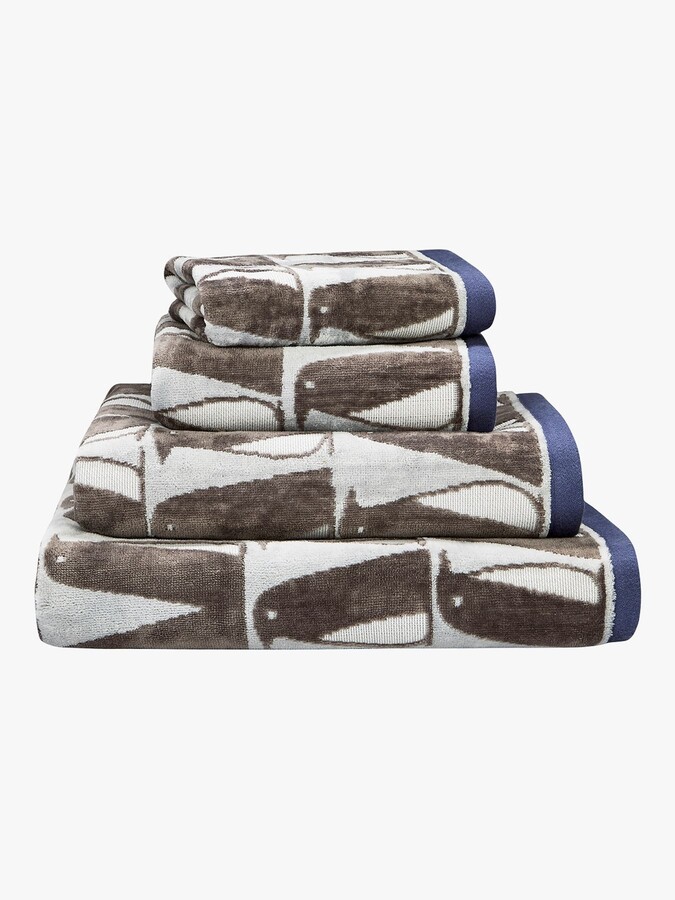 90X150 Scion Pajaro Towels Sheet Steel