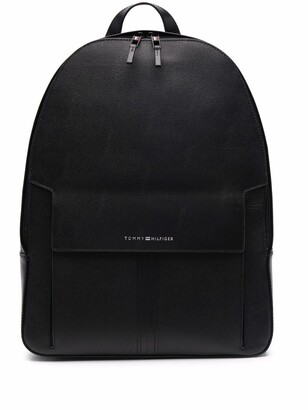 Tommy Hilfiger Business leather backpack - ShopStyle