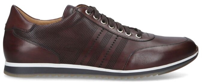 Magnanni Perforated Leather Sneakers 
