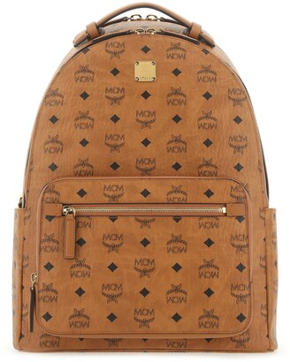 mcm studded stark backpack