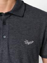 Thumbnail for your product : Ermenegildo Zegna contrast logo polo shirt