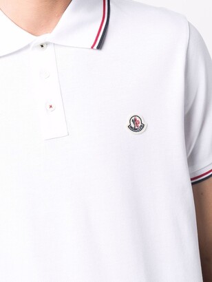 Moncler Logo-Patch Polo Shirt