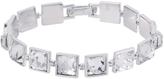 Thumbnail for your product : Aurora Swarovski Elements Rhodium Plated Clear Crystal Tennis Bracelet