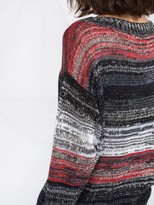 Thumbnail for your product : Lamberto Losani Knitted Striped Jumper