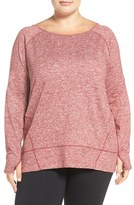 Thumbnail for your product : Zella Plus Size Women's 'Etoile' Melange Pullover