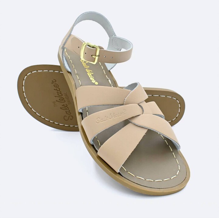 Salt Water Sandals Women's Original Leather Sandals In Latte