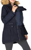 Thumbnail for your product : Modern Eternity Sara Faux Fur-Trim Three-In-One Maternity Parka