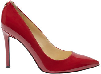 guess shoes red heels