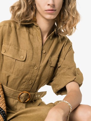 Zimmermann Safari button-down midi dress