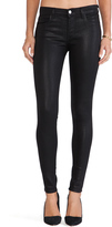 Thumbnail for your product : J Brand Coated Midrise Skinny