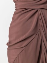 Thumbnail for your product : Rick Owens Draped Jersey Halterneck Dress
