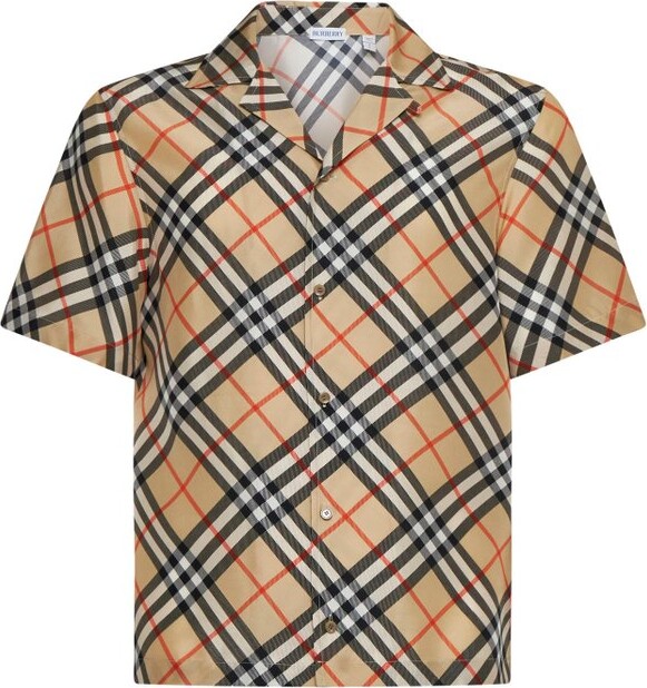 Burberry Nova Check Short Sleeved Shirt